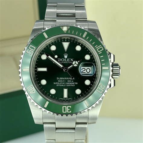 rolex submariner hulk 2017